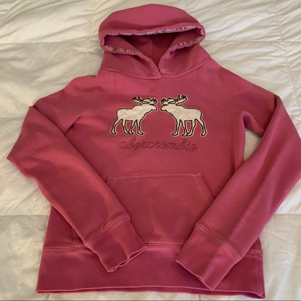 Abercrombie Girls Mauve Colored Sweatshirt L